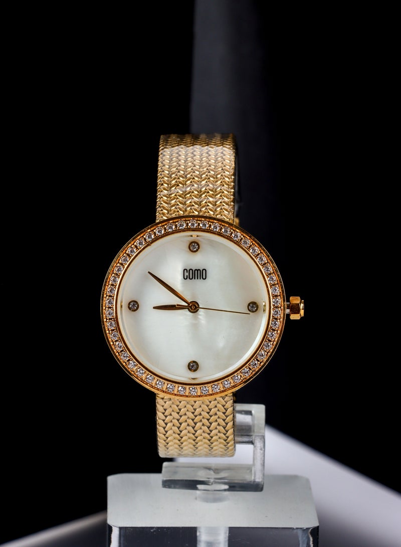 Como Women's Stainless Steel Analog Watch - Image 1