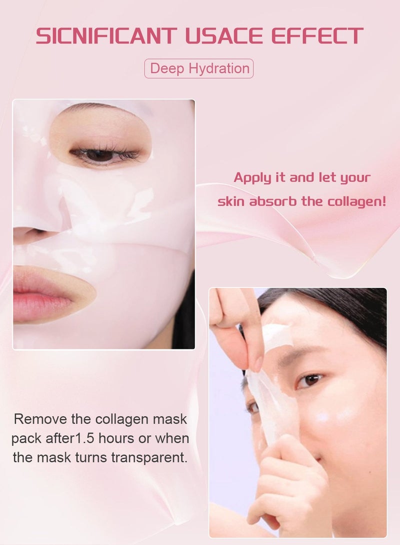 KOEC Deep Collagen Overnight Mask , Hydrating Collagen Face Mask, TikTok Trend Items Skin Care,36g*4 Count - Image 5