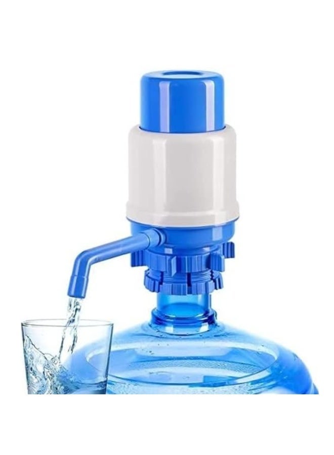 VIO Manual Water Bottle Pump Hand Press Dispenser Gallon Bottle Pump Universal Water Dispenser Drinking Water Pump Portable Water Pump For Home Office Garage Warehouse And Outdoor Use Water Cooler Pump Fits Most 2 To 6 Gallon Bottles Water Coolers Jars - Image 1