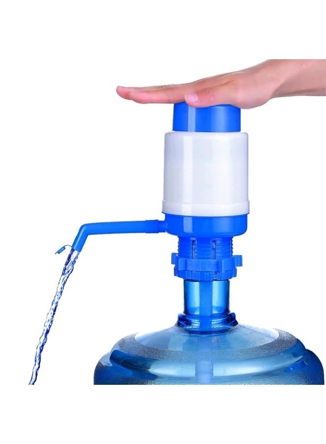 VIO Manual Water Bottle Pump Hand Press Dispenser Gallon Bottle Pump Universal Water Dispenser Drinking Water Pump Portable Water Pump For Home Office Garage Warehouse And Outdoor Use Water Cooler Pump Fits Most 2 To 6 Gallon Bottles Water Coolers Jars - Image 2