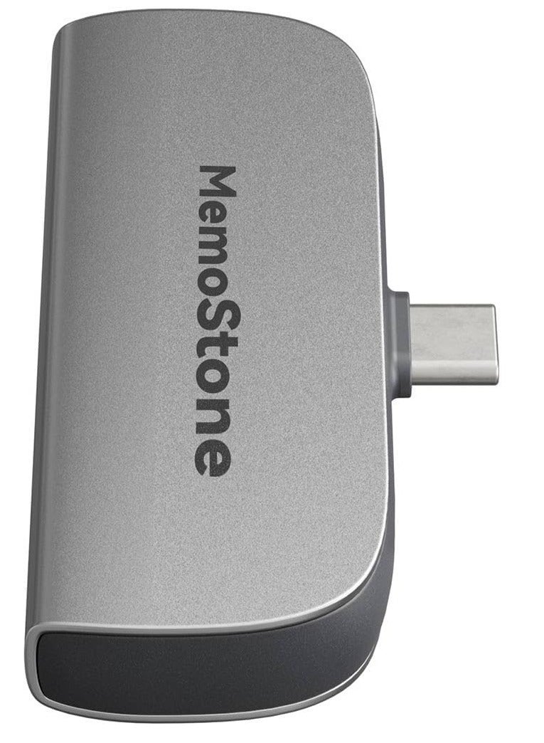KingSpec KingSpec MemoStone 512GB/1TB Portable USB-C External SSD 2000MB/s, High-Speed Solid State Drive with USB 3.2 Gen2x2 20Gb/s Interface, Compatible with Apple iPhones/Tablets/Laptops (512GB/1TB,Silver) - Image 1