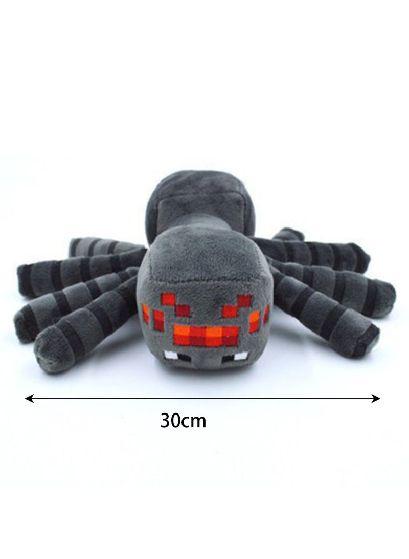 Red-Eyed Black Big Spider Children'S Plush Toy, A Great Gift For Children - Image 2