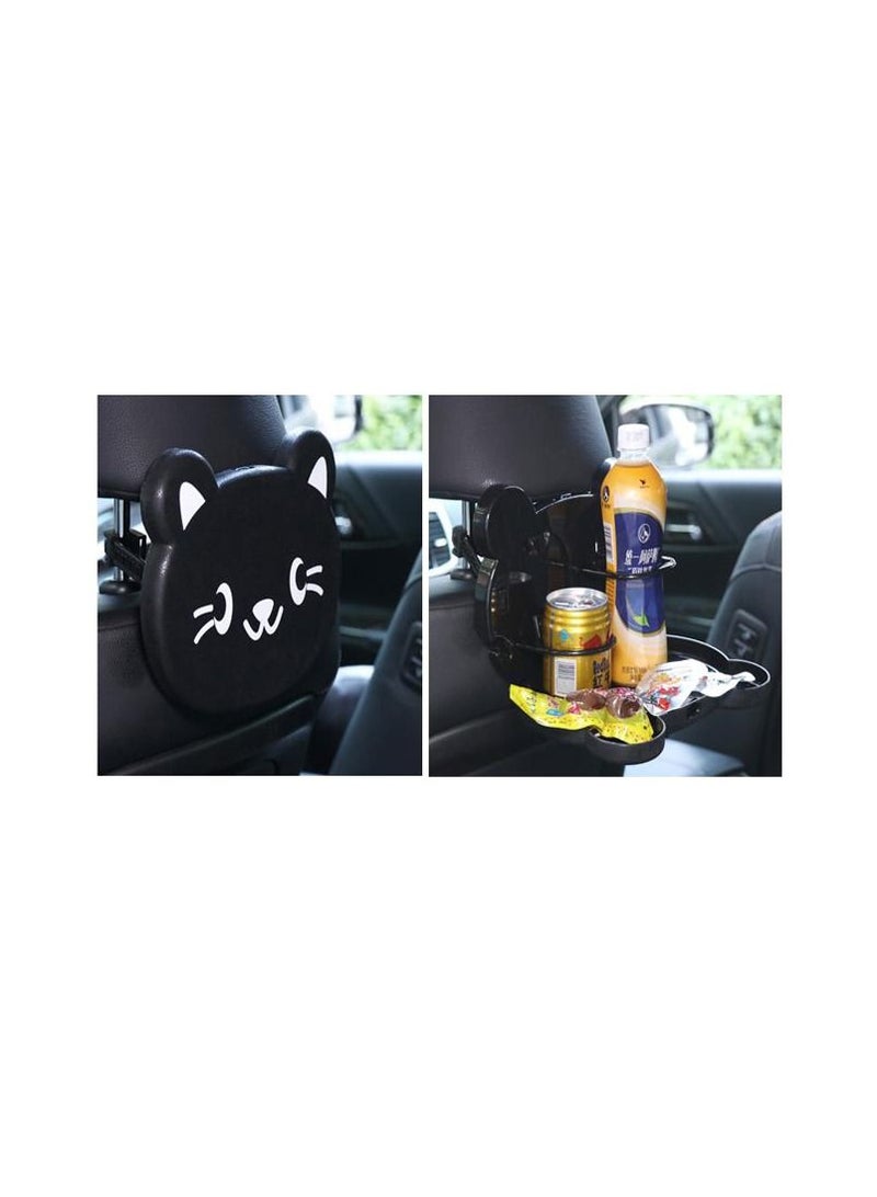 Car Accessories Baby Feeding Food Table black kitten - Image 1