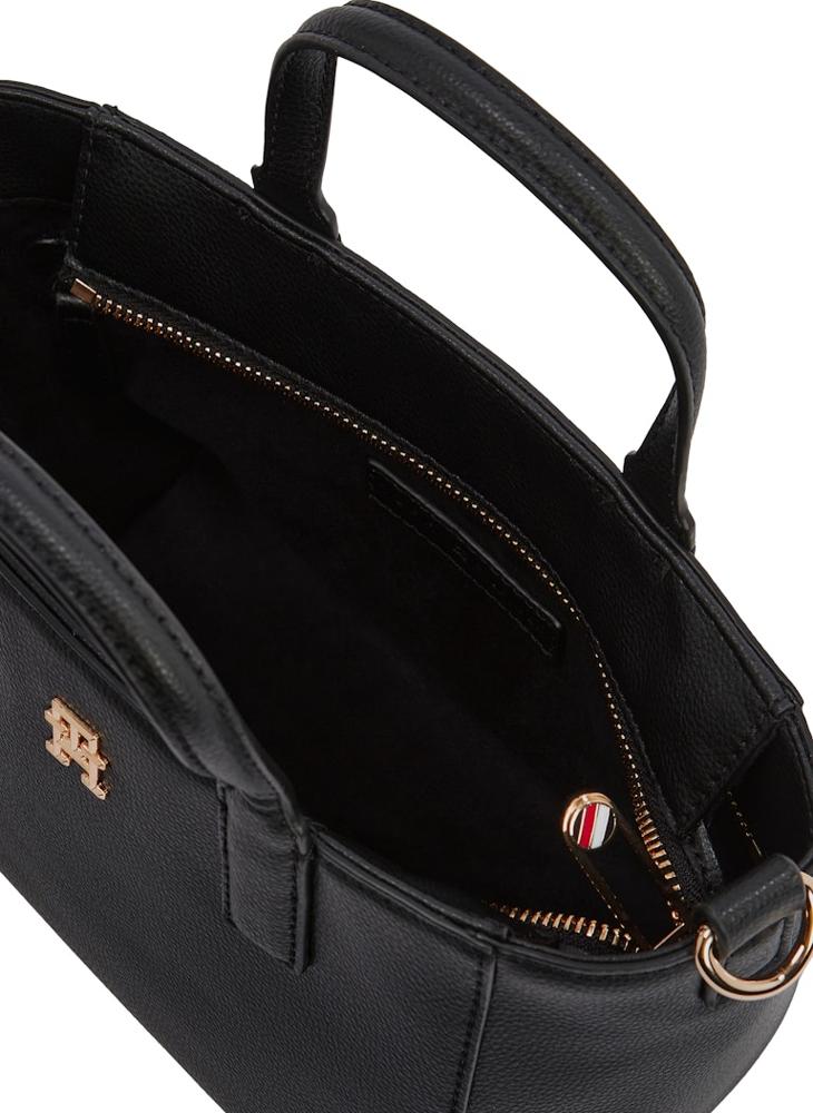 TOMMY HILFIGER Logo Detail Zip Over Tote  - Image 4
