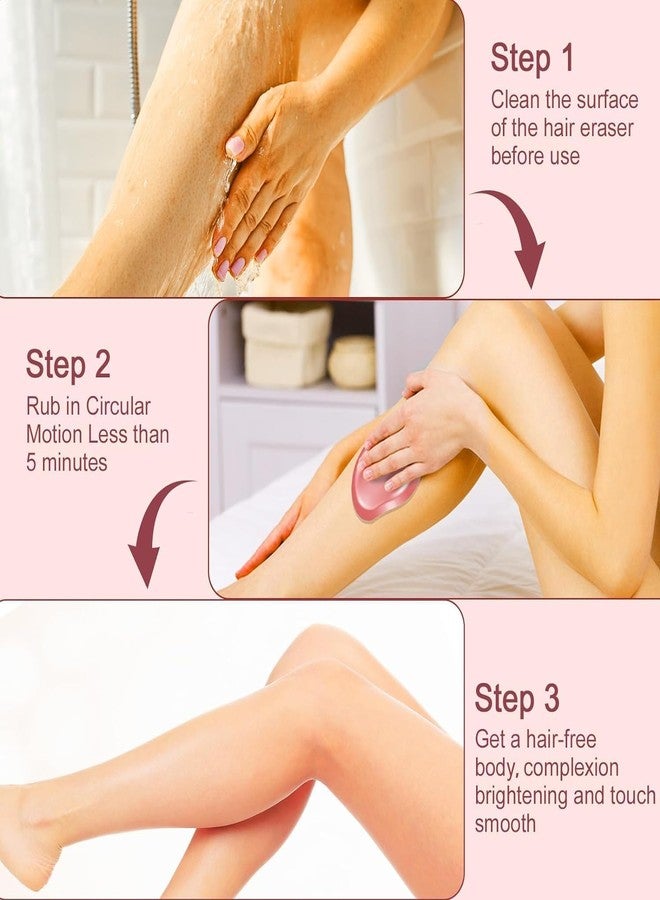 Cyrox Reusable Painless Arms, Legs, Chest, and Back Hair Remover for Women | Use lotions after Hair removal after damp skin use | Home & traveling use (1PCs) - Image 4