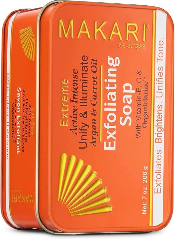 Makari Extreme Argan and Carrot Exfoliating Soap - 7 oz Soap