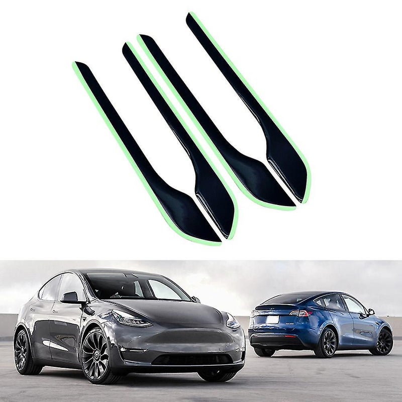 غطاء تزيين مقبض الباب للسيارة بأسلوب متلألئ لـ Tesla Model 3 Y 2021+ - Image 2