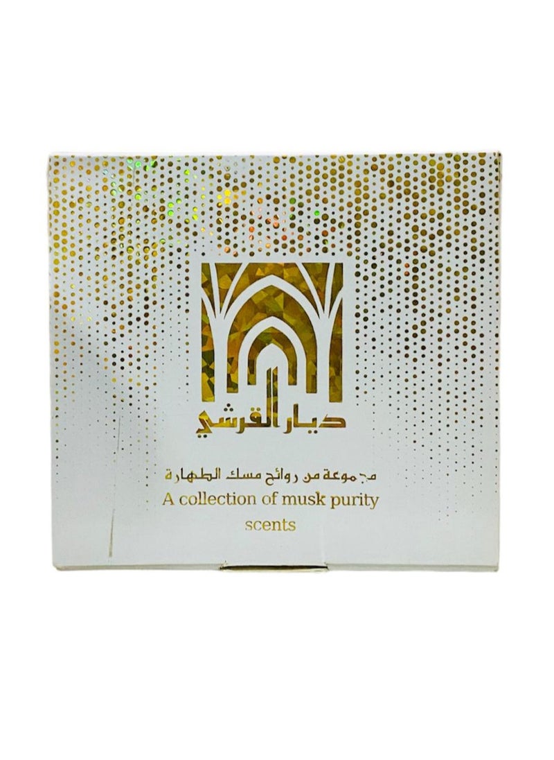 MISK INTIMATE Tahara Al-Qurashi Musk, 3 Pieces, White Musk, Rose Musk, Musk Box  - Image 2