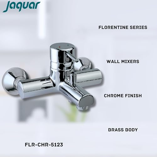 JAQUAR Florentine Series Single Lever Bath & Shower Mixer (High Flow) (Wall Mounted Model) with Provision of Hand Shower, But W/O Hand Shower - Image 3