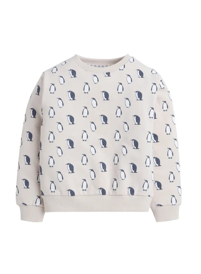 ديركجي طقم سويت شيرت وبنطلون رياضي مطبوع للأولاد من ديركي - قطعتين