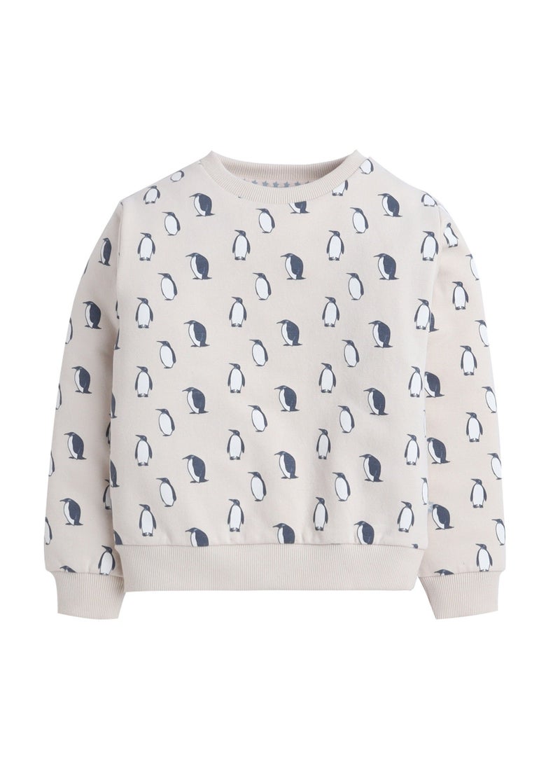 Dirkje Boys Printed Sweatshirt & Joggers Set - 2-Piece - Image 3