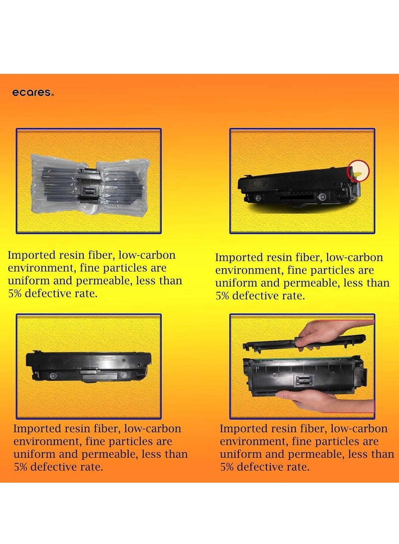 ECARES® 230A Compatible Toner Cartridges Replacement for W2302A use with HP Color LaserJet Pro 4203dw 4203dn MFP 4303dw Printers (Magenta) - Image 2