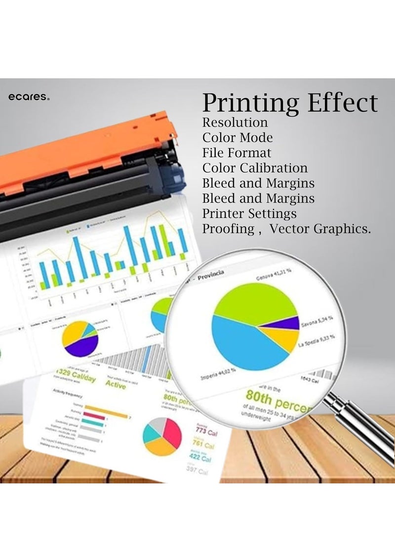 ECARES® 230A Compatible Toner Cartridges Replacement for W2302A use with HP Color LaserJet Pro 4203dw 4203dn MFP 4303dw Printers (Magenta) - Image 4