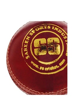 County Alum Tanned Cricket Ball Red 4 PEC (Pack of 1) - pzsku/Z5EA30B35577E18EEF6AEZ/45/_/1733129079/1b2eb018-c6da-42ad-8708-a2b0ebcaa518