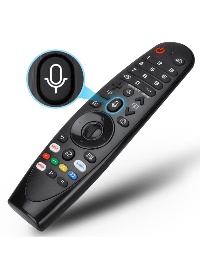 Voice Magic Remote Control AKB75855501 Replacement for LG Smart TV AN-MR20GA AN-MR19BA with Pointer Function - Image 4