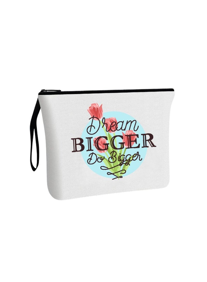 PRINTSHOP4ME International Women’s Day Cosmetic Bag–Durable And Travel-Friendly Toiletry Organizer–Gift For Women’s Day Events And Parties–Inspirational Women’s Themed Makeup Pouch - Image 1
