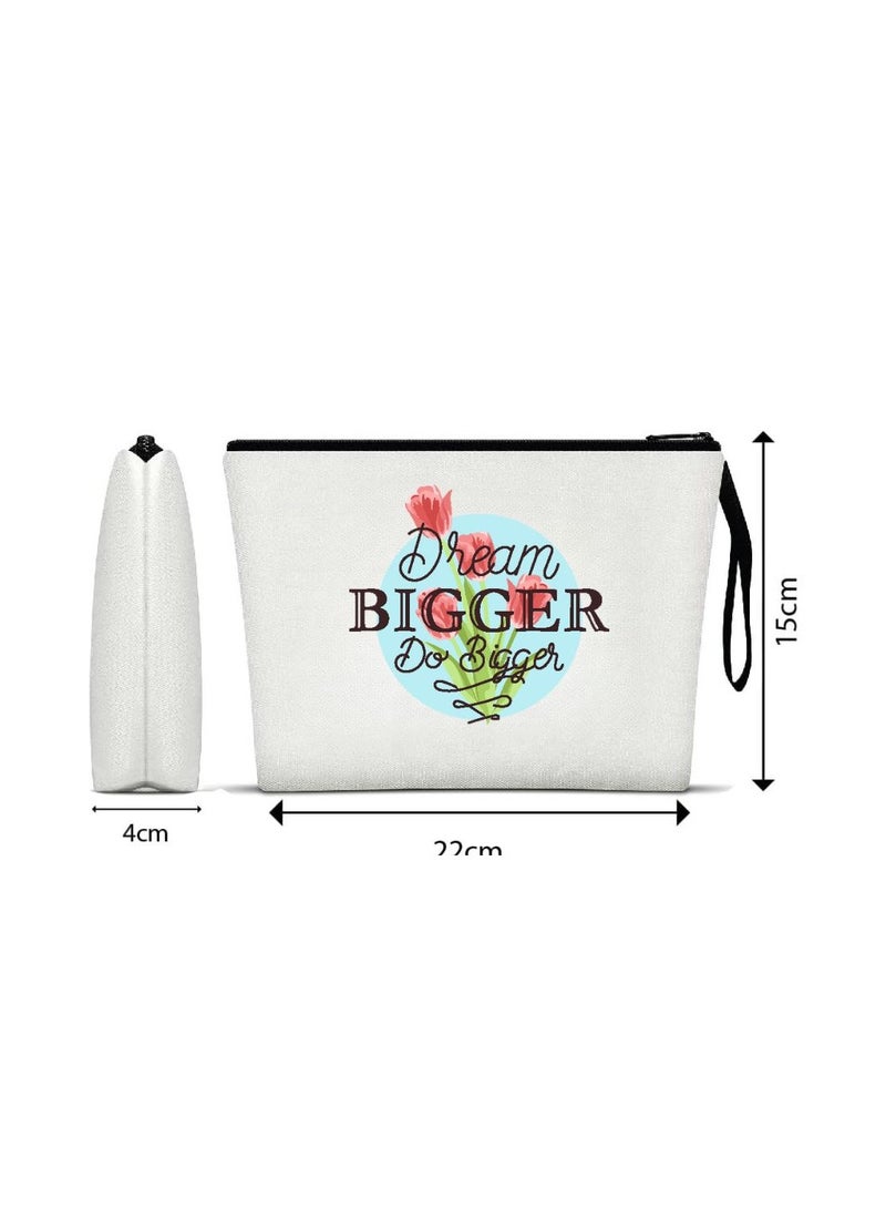 PRINTSHOP4ME International Women’s Day Cosmetic Bag–Durable And Travel-Friendly Toiletry Organizer–Gift For Women’s Day Events And Parties–Inspirational Women’s Themed Makeup Pouch - Image 2