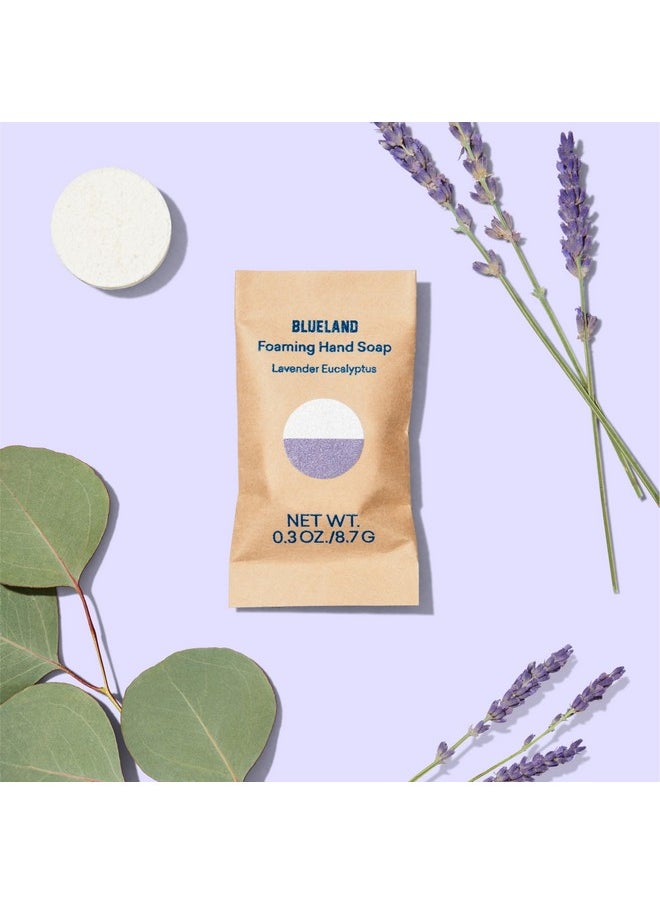Blueland - BLUELAND Foaming Hand Soap Refills - 10 Pack Tablets, Lavender Eucalyptus Scent, Eco Friendly Hand Soap and Cleaning Products - Makes 10 x 9 Fl oz bottles (90 Fl oz total) - Image 1