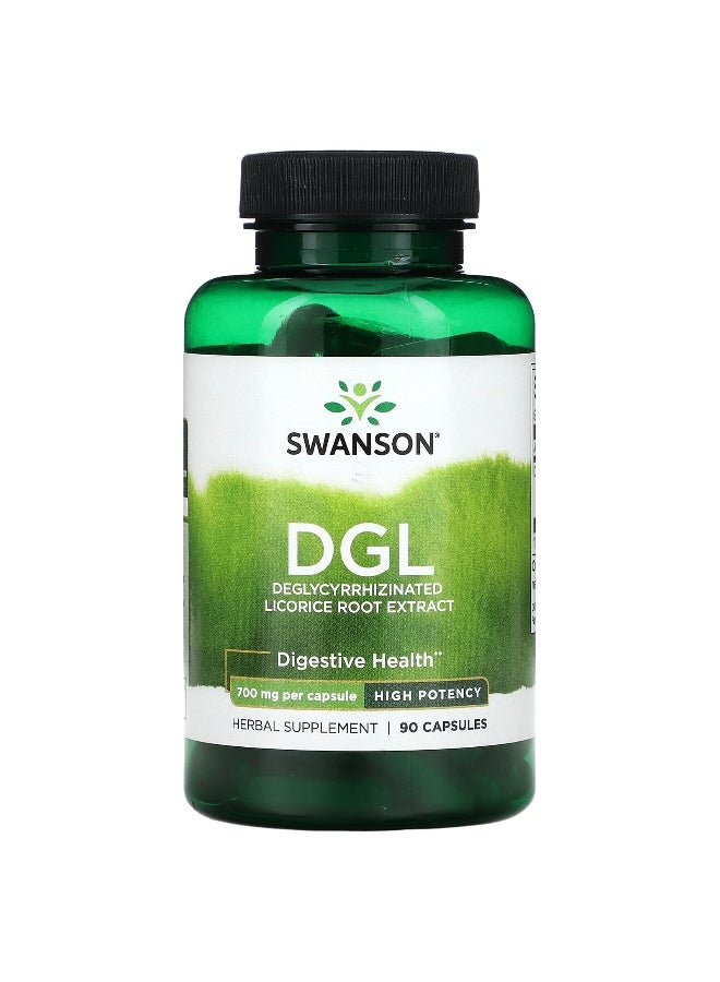 SWANSON سوانسون، دي جي إل، قوة عالية، 700 ملغ، 90 كبسولة - Image 1