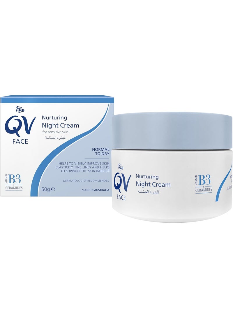 EGO QV FACE NURTURING NIGHT CREAM 50G - Image 3
