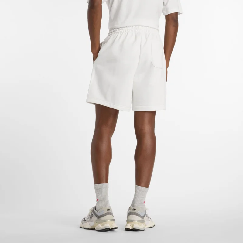 New Balance  Linear Graphic French Terry Short 7" for Men | Best Price UAE