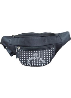 My Geppeto Bag Black Color Shoulder and Waist Bag with Adjustable Wide Shoulder Strap  - Image 1