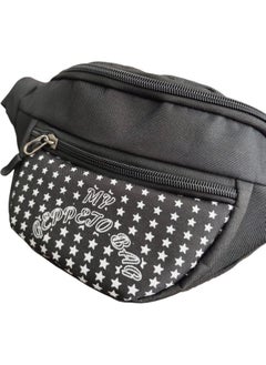 My Geppeto Bag Black Color Shoulder and Waist Bag with Adjustable Wide Shoulder Strap  - Image 3