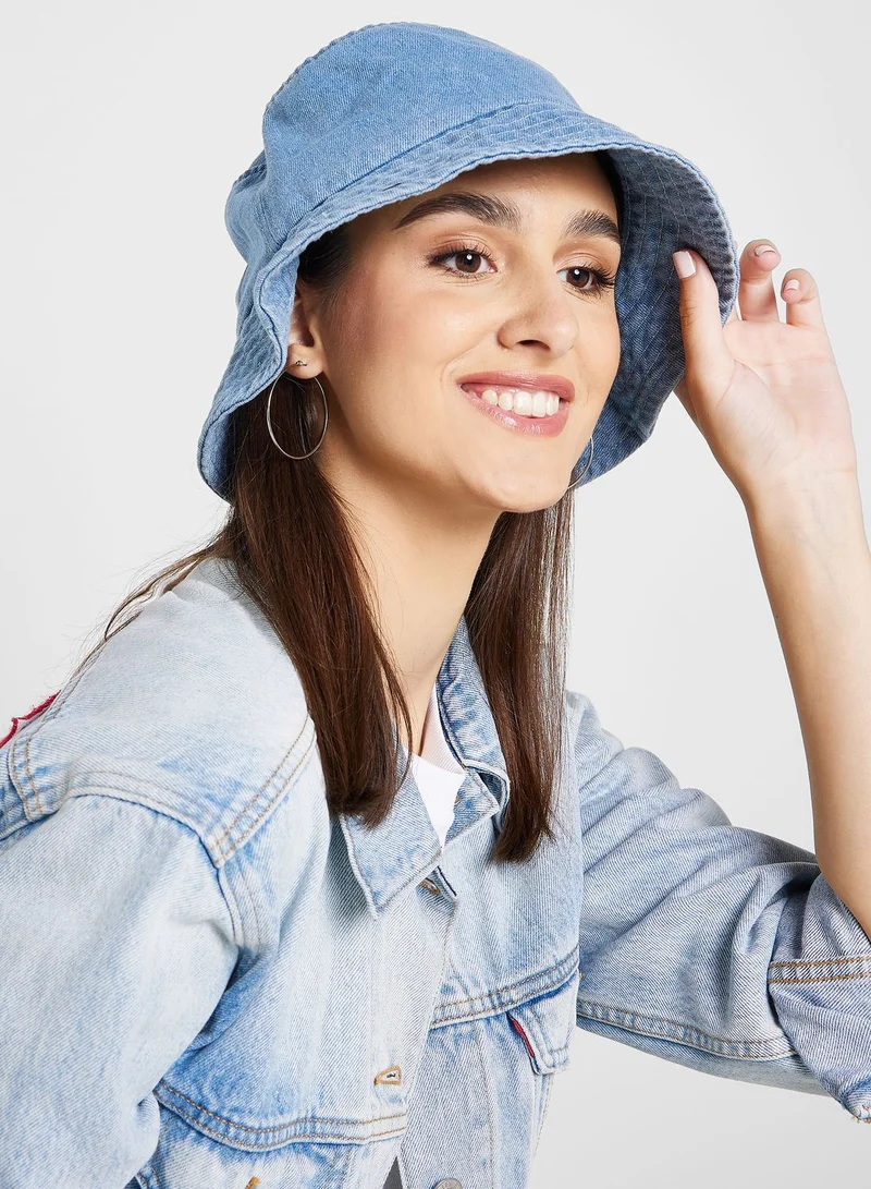 Ginger Denim Bucket Hat