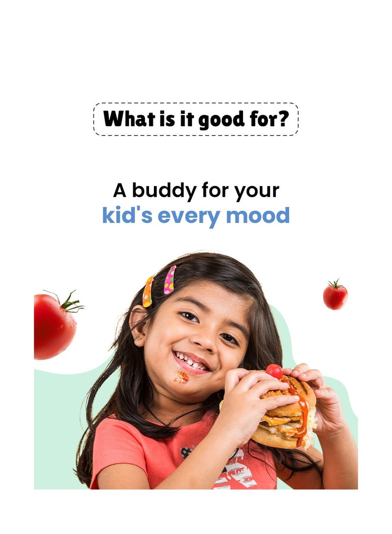 Little Joys Tomato Sauce Squeeze With Jaggery For Kids 320g - Image 5