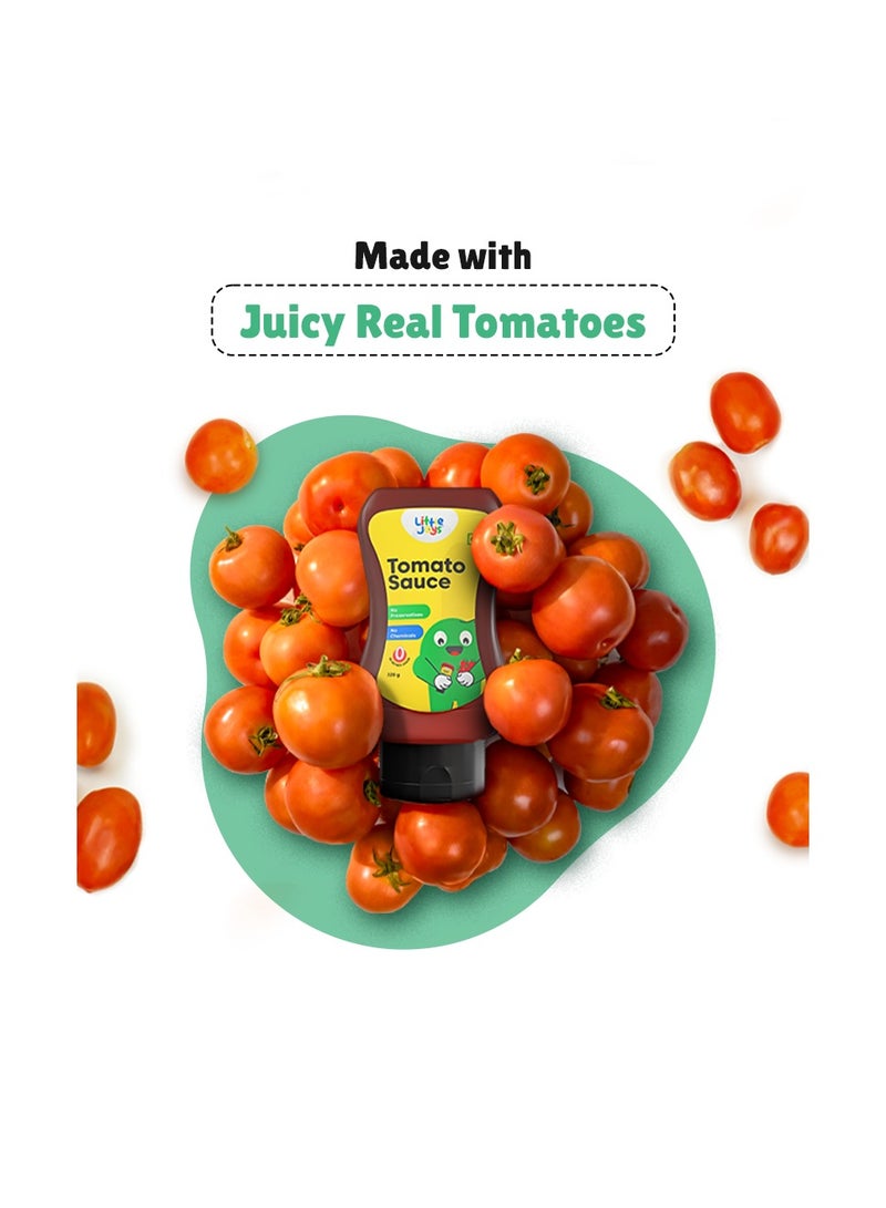 Little Joys Tomato Sauce Squeeze With Jaggery For Kids 320g - Image 3