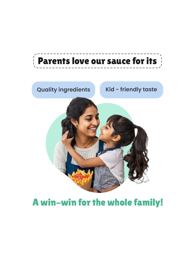 Little Joys Tomato Sauce Squeeze With Jaggery For Kids 320g - Image 4