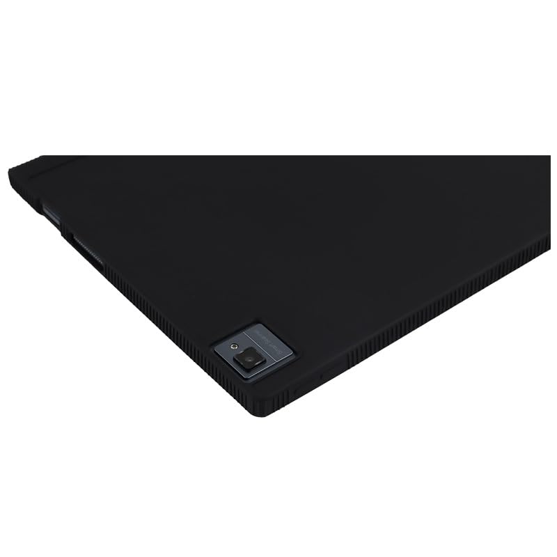 MINGFENG FRO Slim Silicone Back Cover for Onyx Boox Tab Ultra C Pro Case Pencil Holder 10.3" eBook Soft Protective Shell Boox Tab 10 10C Pro (Black) - Image 3