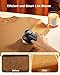 coldSky Rechargeable Fabric Shaver Lint Shaver with Digital Display Sweater Shaver with 6Leaf Blades and Safety Lock 3Speeds Defuzzer Remove Fuzz Pills from Clothes Furniture Sofa Dark Gray - Image 4