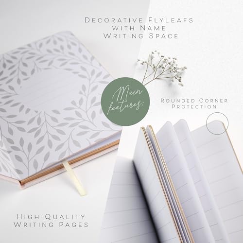 ARTESORI Custom 2026 Vow Books His & Hers - Ivory & Terracotta Linen Wedding Vow Books Ideal as Accessories for Brides & Grooms, His & Hers Gifts - Wedding Registry Must Haves 2026 & Elopement Essentials - Image 5