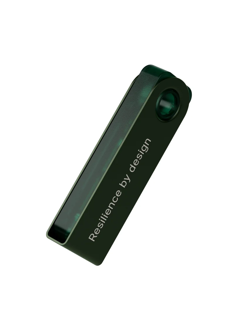 Ledger Nano S Plus Hardware Wallet | Safest Crypto & NFT Cold Storage, OLED Screen, Type-C Connectivity, 5000+ Coins Supported, for Android, MacOS & Windows - Emerald Green