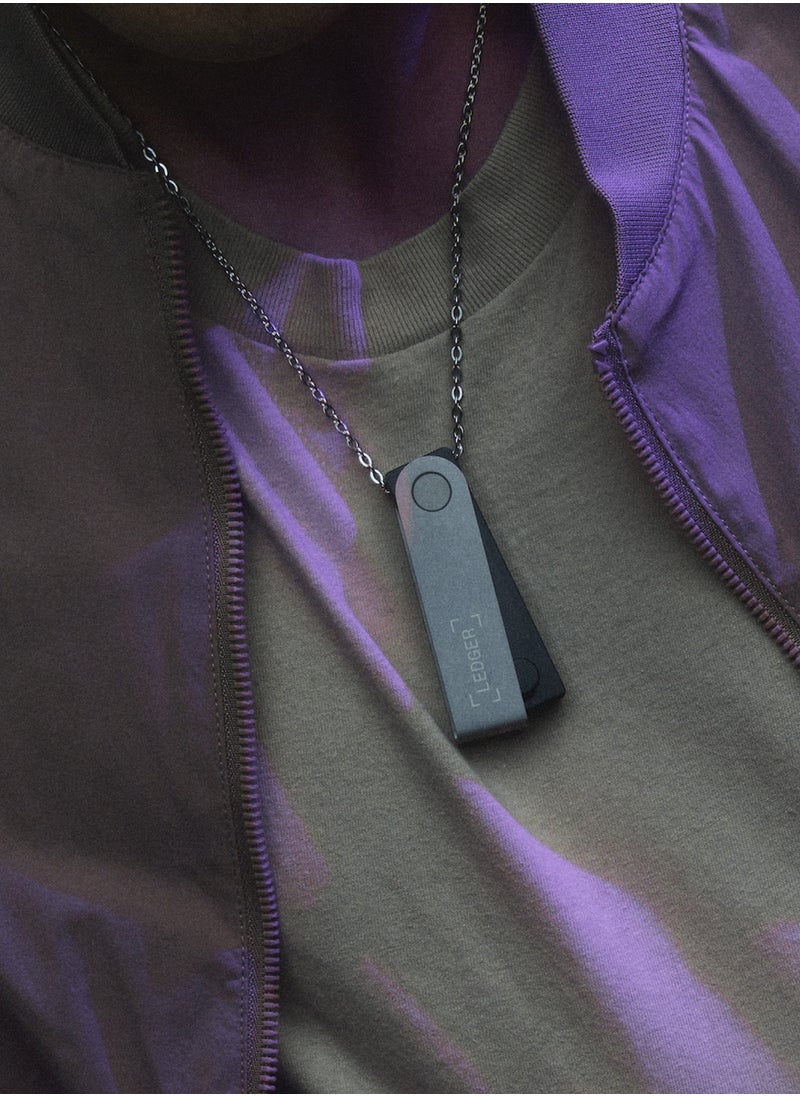 Ledger Nano S Plus Hardware Wallet | Safest Crypto & NFT Cold Storage, OLED Screen, Type-C Connectivity, 5000+ Coins Supported, for Android, MacOS & Windows - Emerald Green  - Image 5