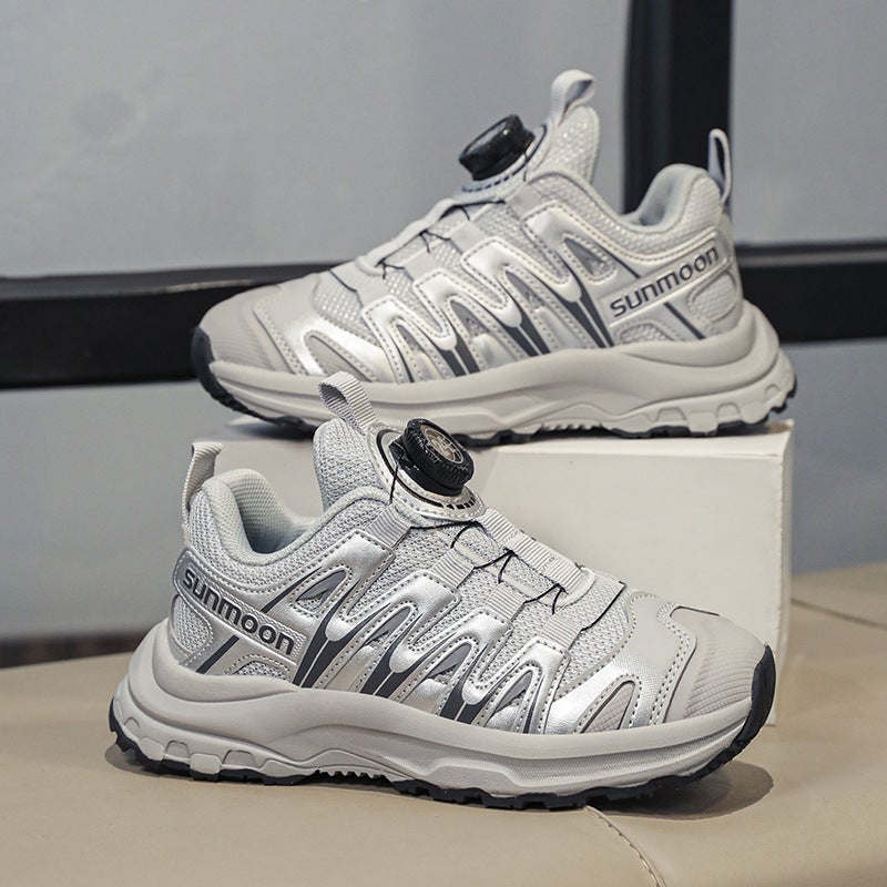 Mesh Sneakers Lightweight Flexible Sole Walking Shoes For Kids Indoor And Outdoor Activities - Image 4