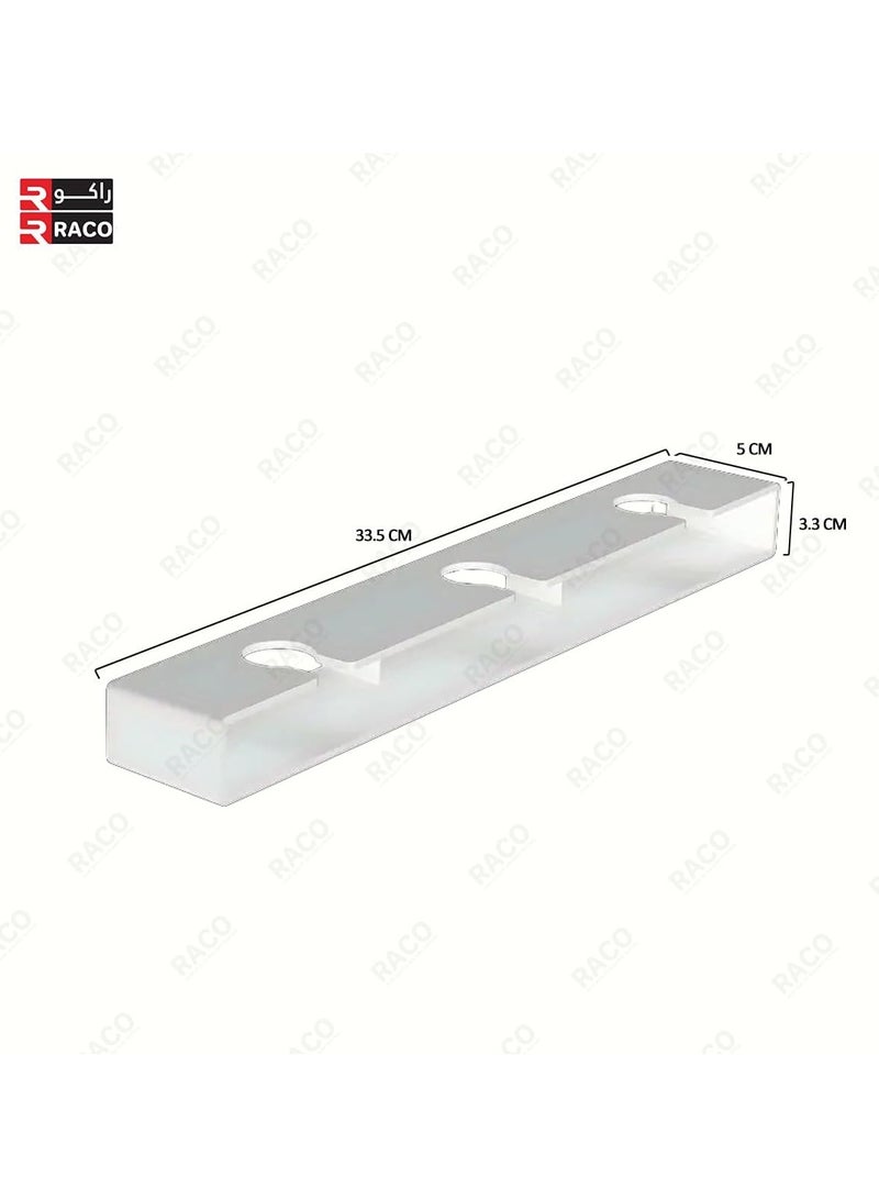 RACO Wine Glass Drain Hanger, Punching-free Space-Saving Goblets Drying Holder, For Kitchen, Bar and Restaurant, Home Organizers and Storage, Home Accessories - Image 5