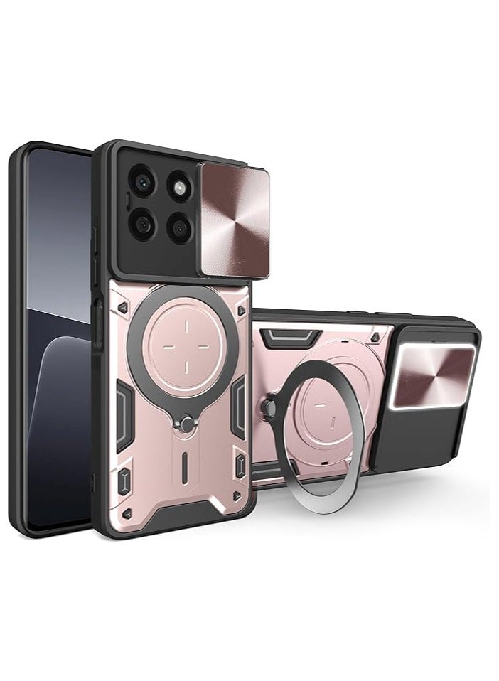 General Compatible with Honor X6b Case,with Slide Camera Lens Cover Compatible with Honor X6b JDY-LX1 JDY-LX2 Case 