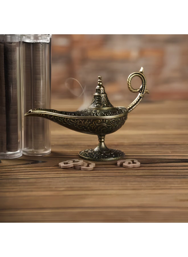حسم مبخرة معدنية على شكل مصباح علاء الدين - Image 4