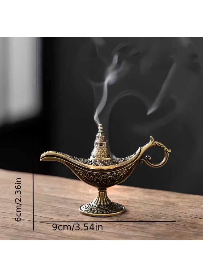حسم مبخرة معدنية على شكل مصباح علاء الدين - Image 5