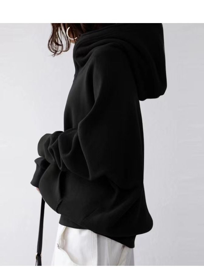 Loquat Spring And Autumn Women's New Simple Hoodie - Image 2