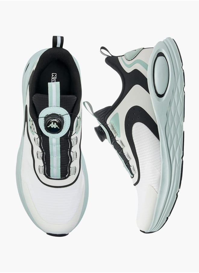 Kappa Mens Panelled Sports Shoes With Rotating Buckle Closure  - Image 2