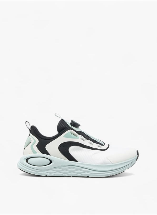 Kappa Mens Panelled Sports Shoes With Rotating Buckle Closure  - Image 3