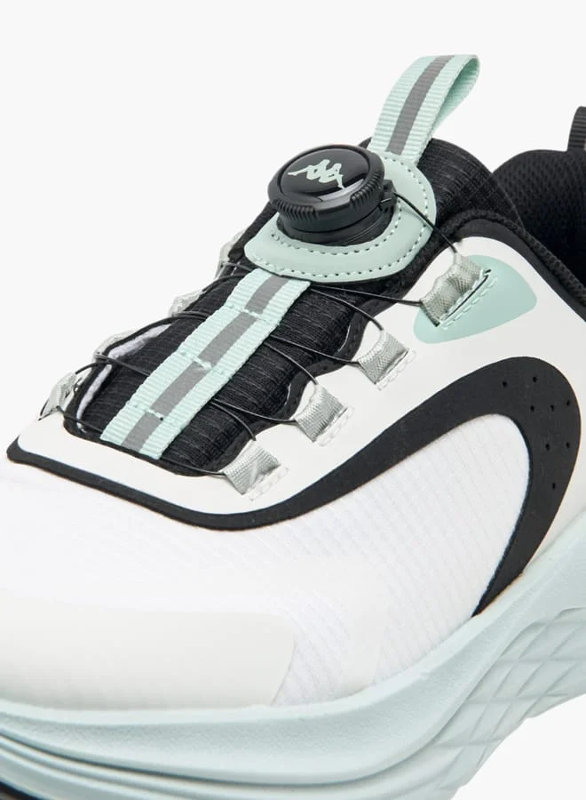 كابا Mens Panelled Sports Shoes With Rotating Buckle Closure