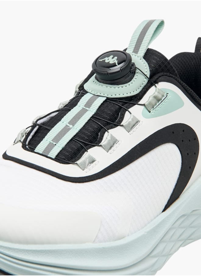 Kappa Mens Panelled Sports Shoes With Rotating Buckle Closure  - Image 4