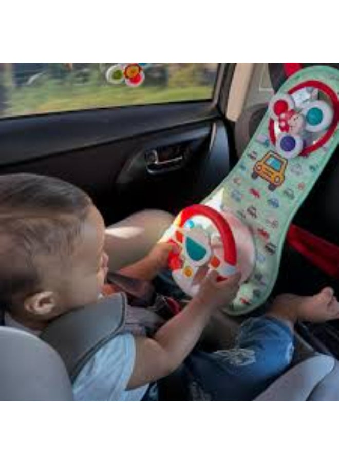 Interactive Driving Steering Wheel for Kids Car Seat with Mirror and Sounds (Product Code N5158)  - Image 1