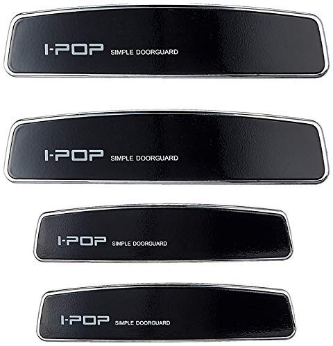 Allure Auto® I-POP Slim Door Edge Bumper Protector Guard Black Chrome Coat (4 pcs) for Maruti Swift Dzire - Image 2