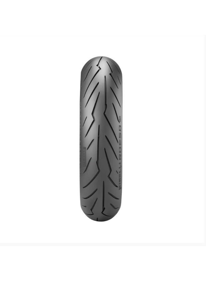 PIRELLI DIABLO ROSSO-3 120/70 ZR17 58W Front Motorcycle Tyre - Image 2