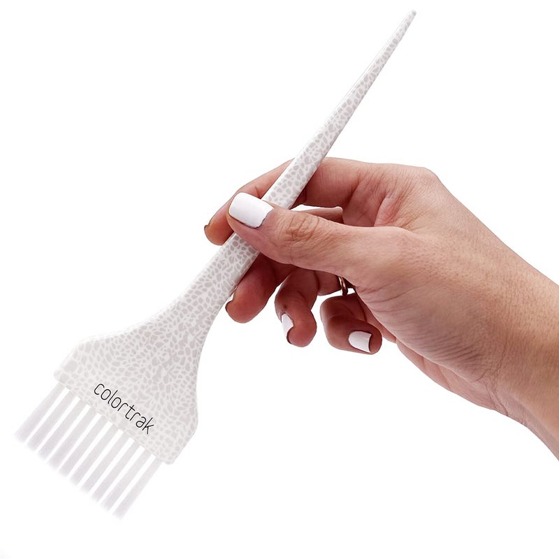 Colortrak Safari Chic Color Brushes, Prints, Perfect for Multiple Colors, Highlights, or Lowlights, 1 Firm Bristle and 1 Ultra Soft Feather Brush, Reusable and Easily Washable, 2 Brushes - Image 5